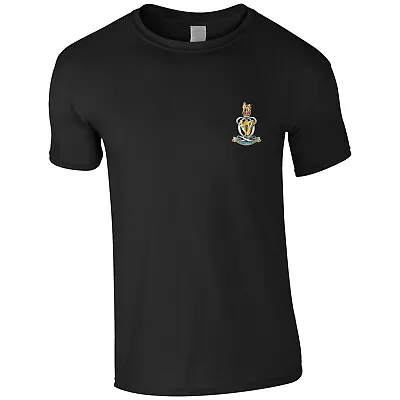 Buy Queen's Royal Hussars British Army Embroidered Men's T Shirt Embroidery • 12.99£