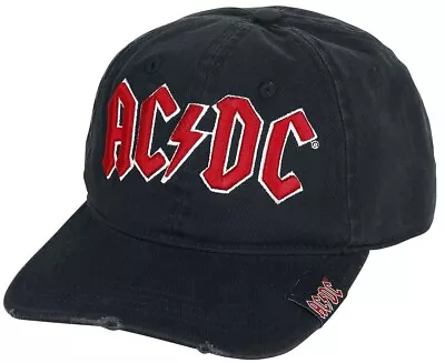 Buy AC/DC Logo Unisex Cap Schwarz 100% Baumwolle Unisex Band-Merch, Bands • 19.03£
