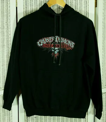 Buy Crusty Demons Unleash Hell Tour Hoodie Men’s S FMX Show 2008 Hooded Sweatshirt  • 81.54£
