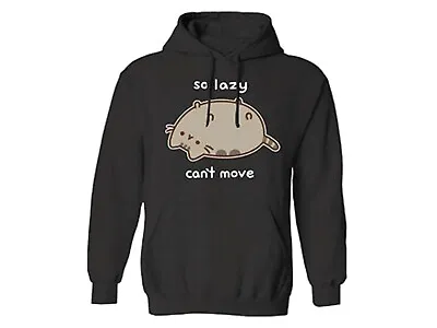 Buy Pusheen So Lazy Can't Move Adult Men Or Women's Sweatshirt Hoodie NWT • 18.94£