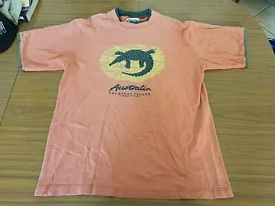 Buy Vintage Australia Crocodile Thursday Island Shirt 90s Made In Australia • 22.13£