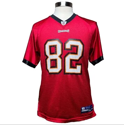 Buy Reebok Youth Red Tampa Bay Buccaneers Jersey Size XL NFL Winslow 82 Graphic • 14.21£