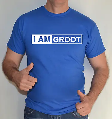 Buy I Am Groot,guardians Of The Galaxy,fun T-shirt  • 14.99£