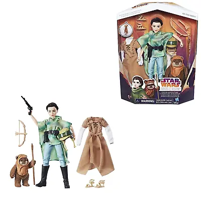 Buy Star Wars Forces Of Destiny Endor Adventure Princess Leia & Wicket Toy Figures • 24.99£