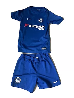 Buy Chelsea FC Kids Shorts And T Shirt Small • 5£