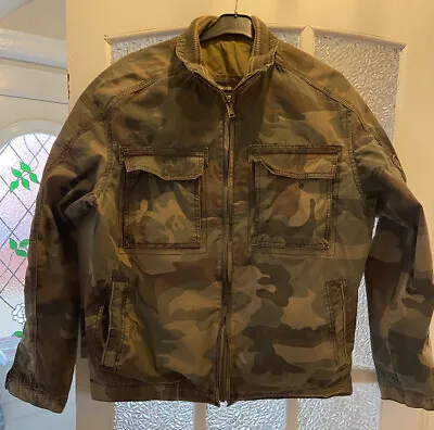 Buy NEXT Mens Camouflage Jacket. Size Large. See Measurements. • 29.99£