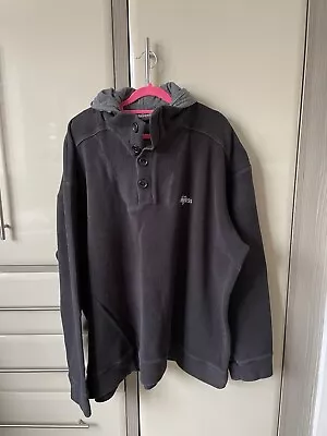 Buy Cotton Traders / Guinness Black Cord-like Hoodie Top, Size 4XL, Good Condition • 12£