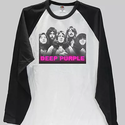 Buy Deep Purple Rock Metal Long Sleeve Baseball T-shirt Unisex S-3XL • 18.99£