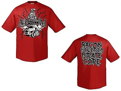 Buy ALESTORM - Bacon Powered Pirate - T-Shirt - Größe Size XL - Neu  • 18.13£