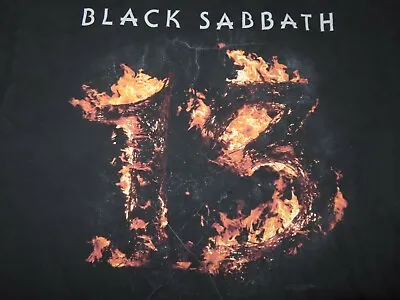 Buy BLACK SABBATH  13  Concert Tour XL Shirt OZZY OSBOURNE TONY IOMMI GEEZER BUTLER • 37.89£