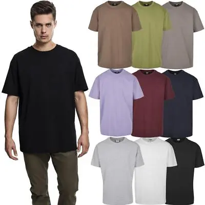 Buy Urban Classics Heavy Oversized T-Shirt Men's T-Shirt S-5XL Thick Jersey Fabric • 15.29£