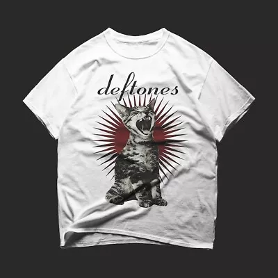 Buy Limited Deftones Shirt - Deftones Screaming Cat Vintage Shirt - Adrenalin Album • 19.75£