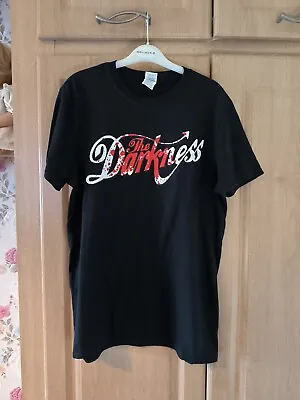 Buy The Darkness Blood Splatter Logo T Shirt Gildan Size M (A) • 13.99£