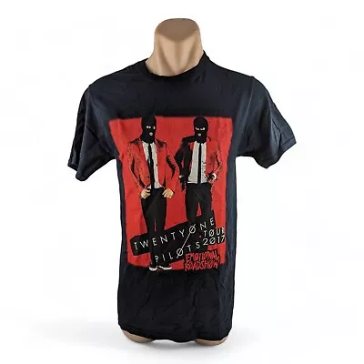 Buy Twenty One Pilots 2017 Emotional Roadshow U.S.A Tour T Shirt Gildan Size Small S • 14.53£