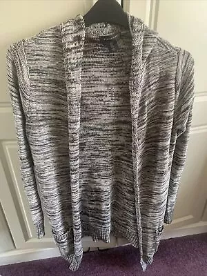 Buy Ladies Size Small Open Hoodie Cardigan From Tahari With Tiny Hole • 0.99£