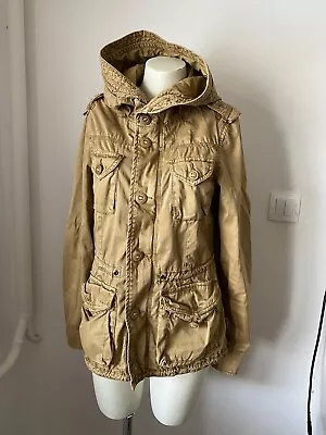 Buy Khujo Utility Jacket Ladies Tam Size M Hooded  • 25£