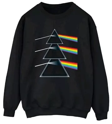 Buy Pink Floyd Dark Side Of The Moon Women Sweater Jumper Christmas Tree Size Large • 39.99£