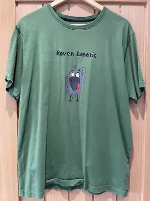 Buy Men’s ‘Raven Lunatic’ Green Mountain Warehouse T-Shirt - Large • 3.50£