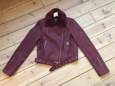 Buy Woman's Next Leather-look Jacket UK8 • 32£
