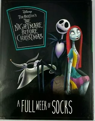 Buy The Nightmare Before Christmas Characters Full Week Of Socks 7 Pairs Ankle Socks • 21.89£