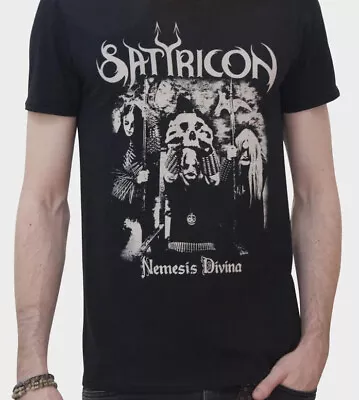 Buy Satyricon - Nemesis Reduced T-Shirt - Official Band Merch • 19.78£