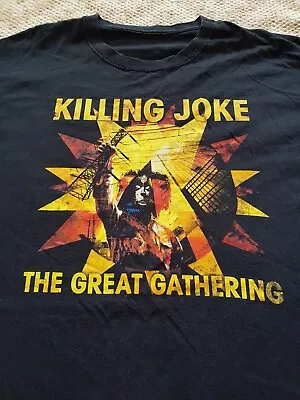 Buy Killing Joke Tour T Shirt Gathering 3xl Gildan Heavy Punk Industrial Goth  • 13£