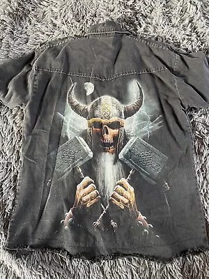Buy Spiral Direct Skull Shirt Size Small • 4£