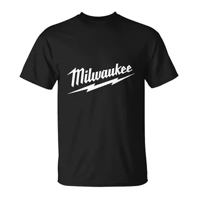 Buy Milwaukee T Shirt  Builder Works Top Diy Tshirt  Power Tools Printed Logo Tshirt • 17.99£