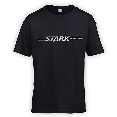 Buy Stark Industries Kids T-Shirt -x10 Colours- Fancy Dress Gift Fan Geek Comic • 15.25£