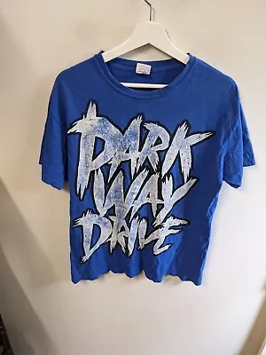 Buy Parkway Drive Shirt Mens Medium Blue Metal Hardcore Australiana Band Tee AOP • 12.65£