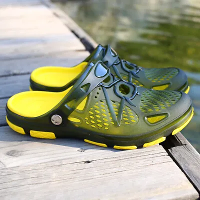 Buy 2022 Men Sandals Summer Slippers Outdoor Beach Casual Shoes Cheap Water Shoes H1 • 26.39£