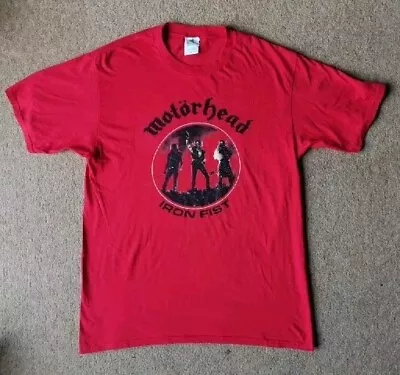 Buy Motorhead Iron Fist T-shirt Medium • 10£