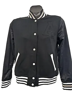 Buy Adidas Originals Varsity Jacket Black Size 42 • 8.99£