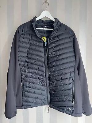 Buy MARKS AND SPENCER GOODMOVE DOWN AND FEATHER BLACK  JACKET Size 3XL • 35£