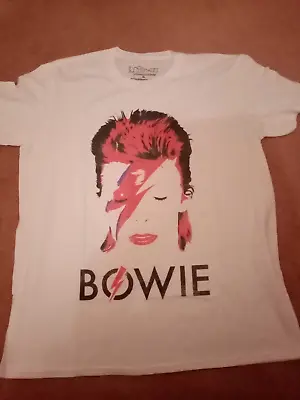 Buy Merch Designer T Shirts Design Prints Unisex Bowie New Xl • 10£