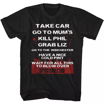 Buy Shaun Of The Dead - Take Car - Short Sleeve - Adult - T-Shirt • 64.25£