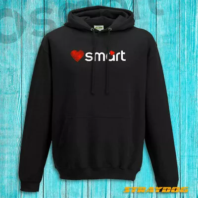 Buy Love Smart Heavy Hoodie Ideal Gift For Smart Car Fortwo, Forfour, Brabus Owners • 22.99£