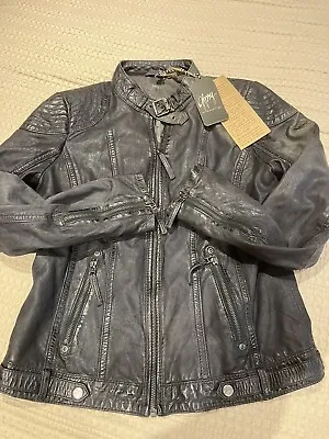 Buy Ladies Gypsy Black Leather Jacket, 100% Leather, Biker, All Lined, BNWT, Size 10 • 35£