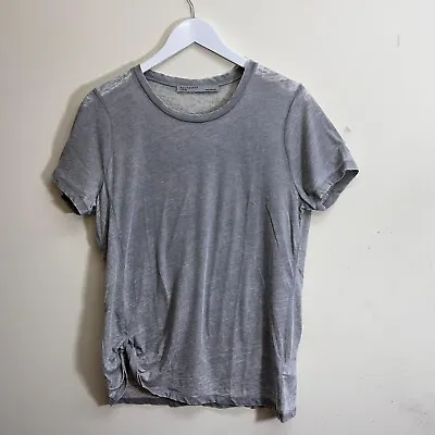 Buy All Saint Women's T Shirt Designer Crew Neck Soft Cotton Gray Tee Top -T01 • 14.99£