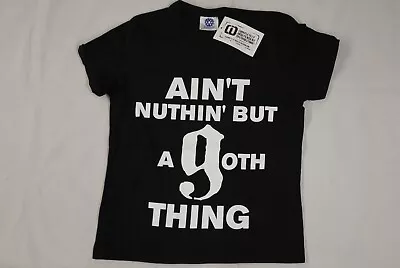 Buy Marilyn Manson Ain't Nuthin But A Goth Thing Ladies Skinny T Shirt New Official • 12.99£