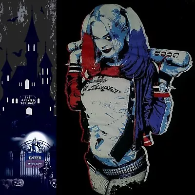 Buy Suicide Squad Harley Quinn  Daddy's Little Monster  T Shirt Size L • 33.73£