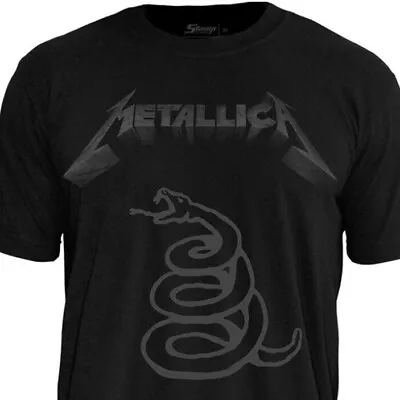Buy Official Licensed T-Shirt Metallica Black Album By Stamp Rockwear • 37.89£