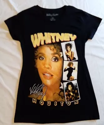 Buy New! Whitney Houston Black Concert T-shirt Retro 90s R&B Rock Gift Shirt 2XL • 9.12£