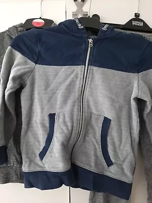 Buy Boys Bundle Of 2 X Hooded Sweatshirt Jackets Age 7-8  F&F/George #TGA-25 • 4£