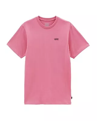 Buy Brand New Womens Vans Left Chest Logo T-shirt Rose Wine Small • 18.90£