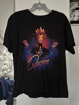 Buy Disney Store T-shirt, Evil Queen, Disney Villain, Large / Snow White • 8.50£
