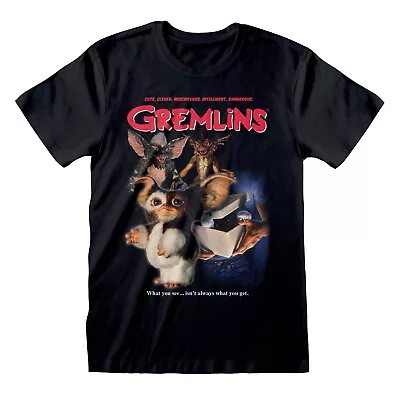 Buy Gremlins Homage Style Black T-Shirt NEW OFFICIAL • 15.19£