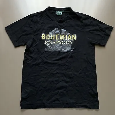 Buy Colours Of Cotton Mens T-Shirt Short Sleeve Size S Black Bohemian Rhapsody • 11.87£