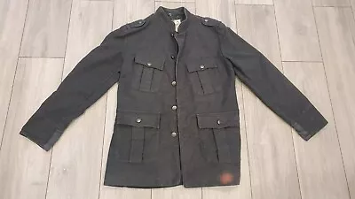 Buy Grey Military Style Jacket Tunic. Medium, Retro, Vintage, Indie, Libertines • 11.99£