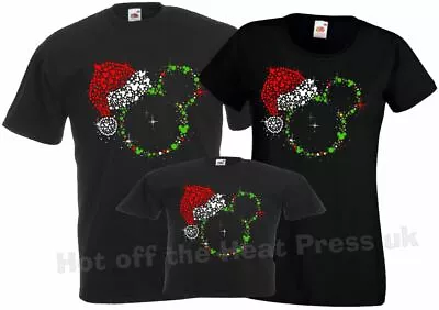 Buy Disney Beautiful Chrismas(xmas) Family/Group/Holiday T Shirts FOTL Trip Matching • 8.99£